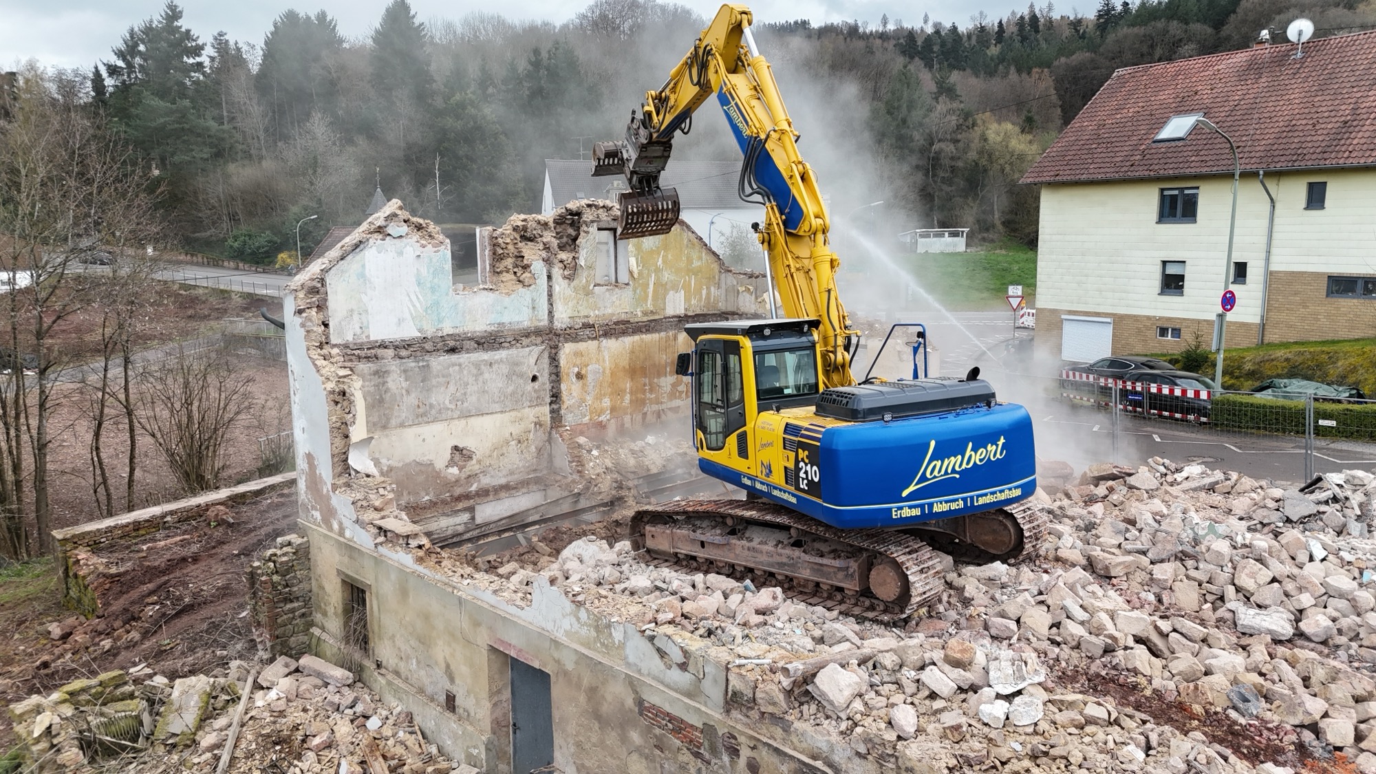 Abbruch – Abbruch Knorscheid im Saarland