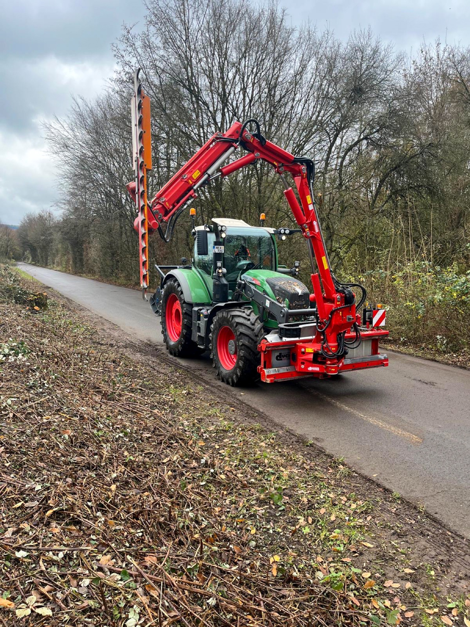Landschaftspflege – Lichtraumprofilschnitt Fendt im Saarland